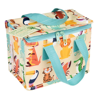Reusable Insulated Lunch Bag - Colourful Creatures