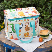 Reusable Insulated Lunch Bag - Colourful Creatures