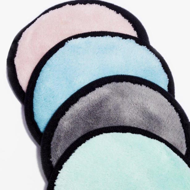 Erase Your Face 4 Pack Makeup Removing Pads - Pastels