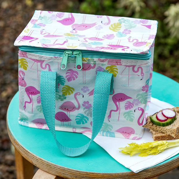 Reusable Insulated Lunch Bag - Flamingo Bay