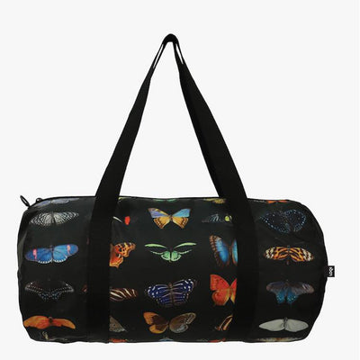 National Geographic Butterflies + Peafowl | Reversible Weekender Holdall Bag | LOQI